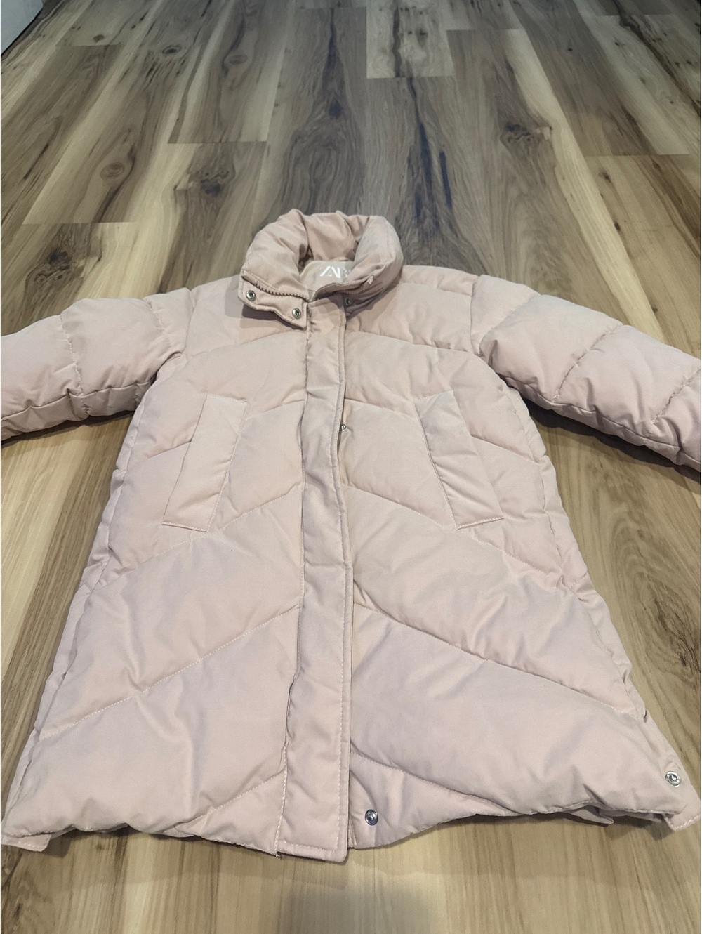 ZARA pink girls, puffer jacket